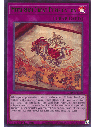 Mitsurugi Great Purification - L26D-ENM20 - Ultra Rare