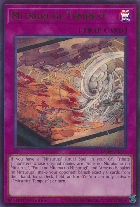 Mitsurugi Tempest - L26D-ENM21 - Ultra Rare