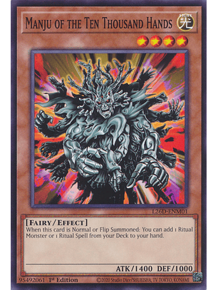 Manju of the Ten Thousand Hands - L26D-ENM01 - Common 