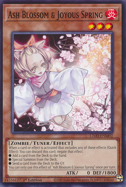 Ash Blossom & Joyous Spring - L26D-ENM02 - Common 