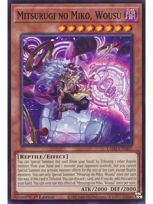 Mitsurugi no Miko, Wousu - L26D-ENM07 - Common 