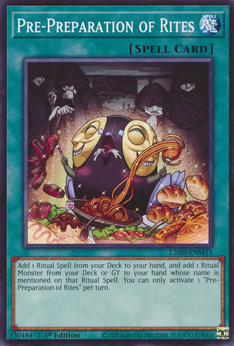 Pre-Preparation of Rites - L26D-ENM11 - Common 