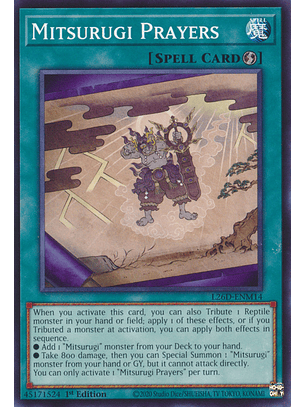 Mitsurugi Prayers - L26D-ENM14 - Common 