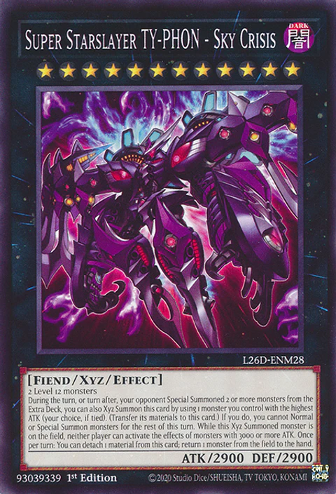 Super Starslayer TY-PHON - Sky Crisis - L26D-ENM28 - Common 