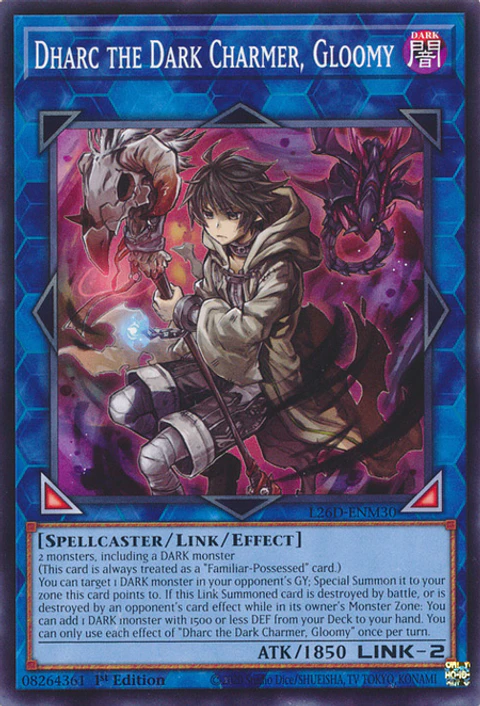 Dharc the Dark Charmer, Gloomy - L26D-ENM30 - Common 