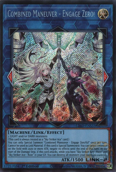 Combined Maneuver - Engage Zero! - L26D-ENS33 - Secret Rare