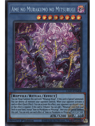 Ame no Murakumo no Mitsurugi - L26D-ENM08 - Secret Rare