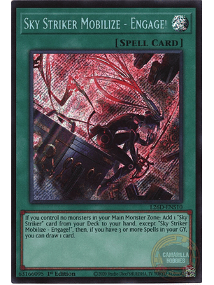 Sky Striker Mobilize - Engage! - L26D-ENS10 - Secret Rare (Alternate Art)