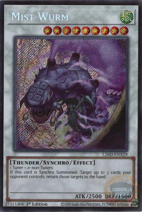 Mist Wurm - L26D-ENX29 - Secret Rare