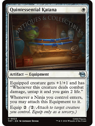 Quintessential katana - TMT - U