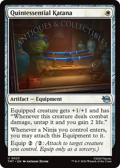 Quintessential katana - TMT - U