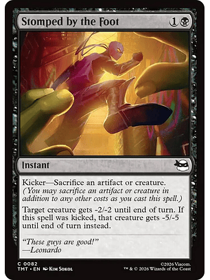 Stomped by the Foot - TMT - C