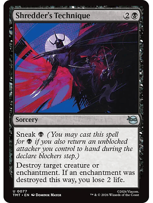 Shredder's Technique - TMT - U