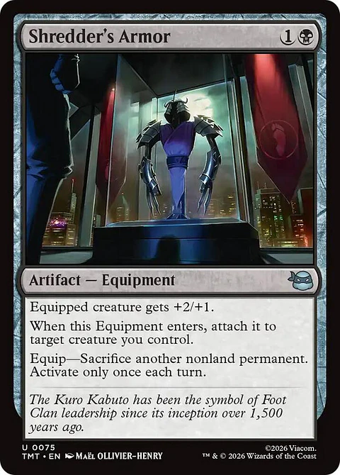 Shredder's Armor - TMT - U