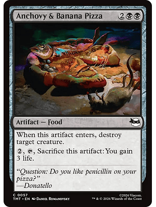 Anchovy & Banana Pizza - TMT - C