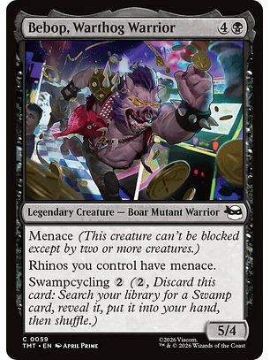 Bebop, Warthog Warrior - TMT - C