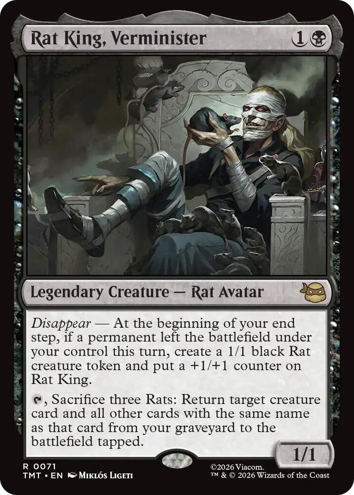 Rat King, Verminister - TMT - R 1