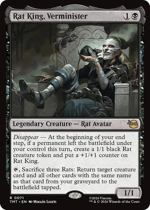 Rat King, Verminister - TMT - R