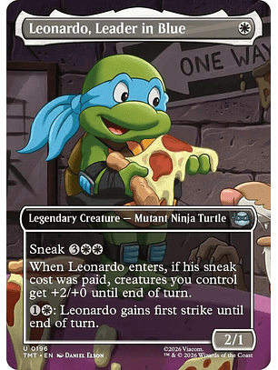 Leonardo, Leader in Blue - TMT - U