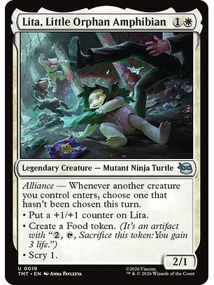 Lita, Little Orphan Amphibian - TMT - U