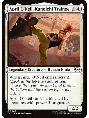 April O'Neil, Kunoichi Trainee - TMT - C