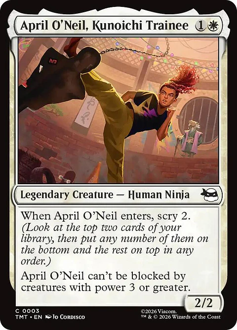 April O'Neil, Kunoichi Trainee - TMT - C