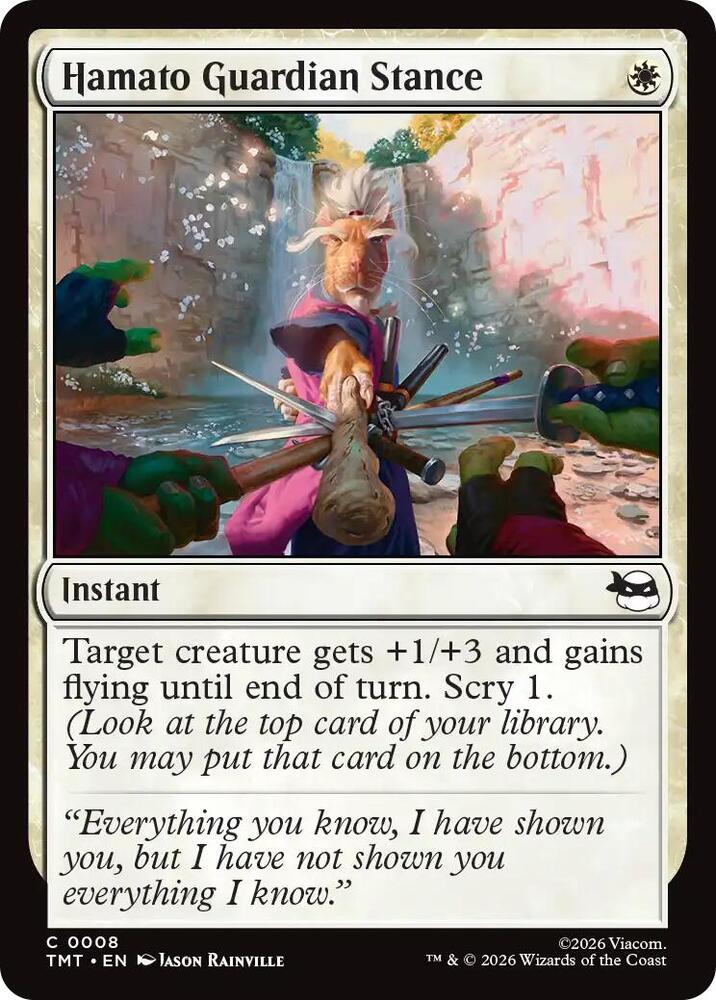 Hamato Guardian Stance - TMT - C 1