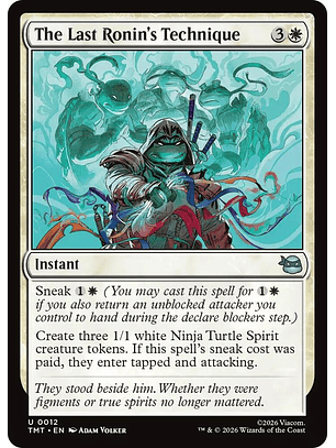 La técnica del último ronin - TMT - U