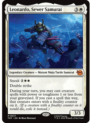 Leonardo, Sewer Samurai - TMT - M