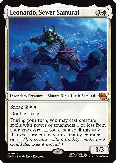 Leonardo, Sewer Samurai - TMT - M