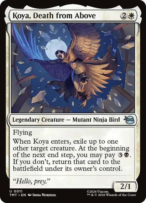 Koya, Death from Above - TMT - U