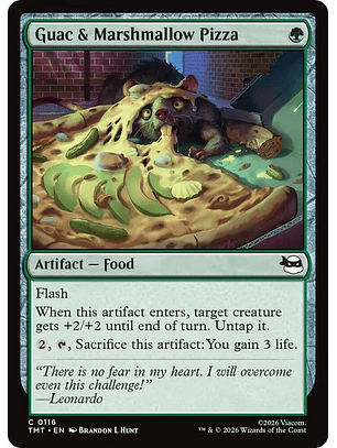 Guac & Marshmallow Pizza - TMT - C