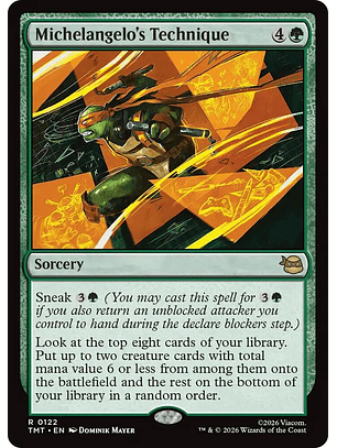 Michelangelo's Technique - TMT - R