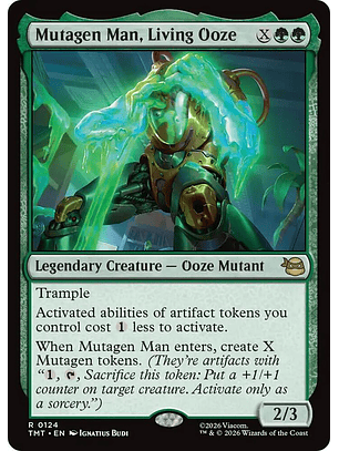 Mutagen Man, Living Ooze - TMT - R