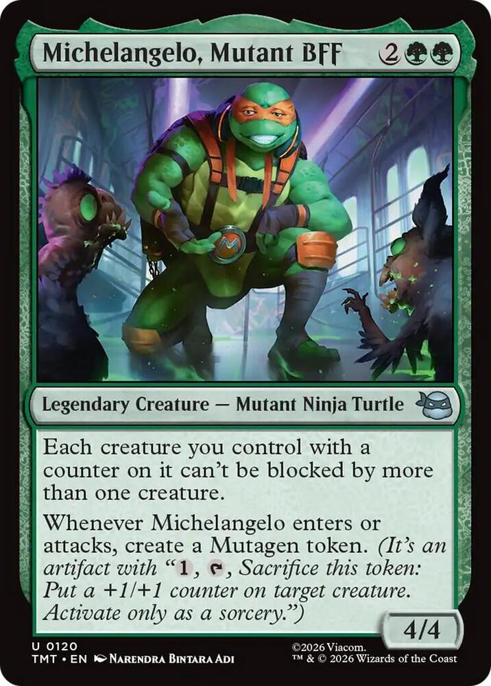 Michelangelo, Mutant BFF - TMT - U 1