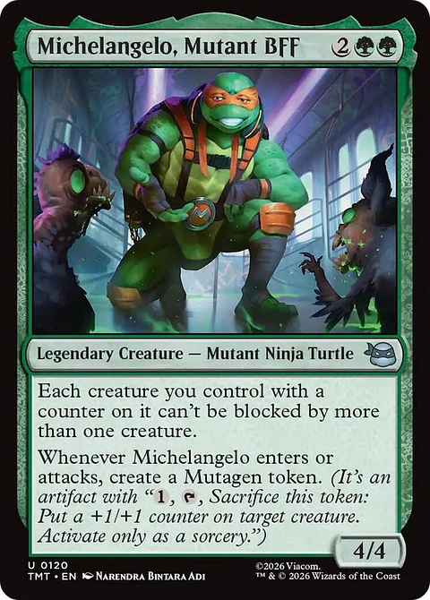 Michelangelo, Mutant BFF - TMT - U