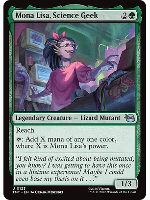 Mona Lisa, Science Geek - TMT - U