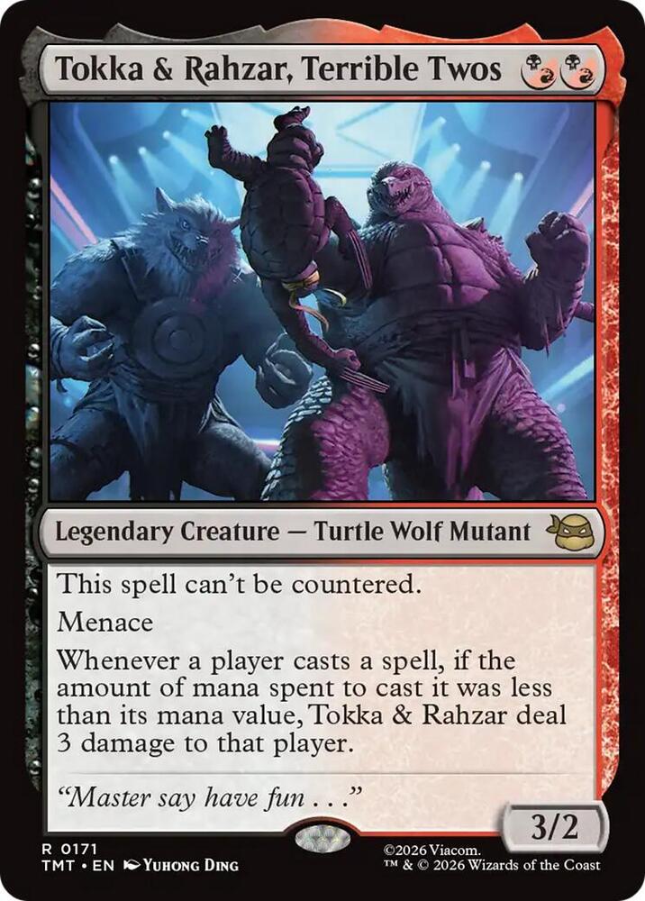 Tokka & Rahzar, Terrible Twos - TMT - R 1