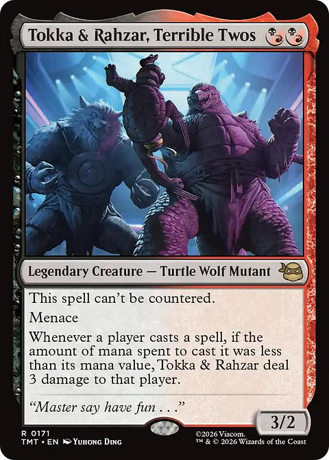 Tokka & Rahzar, Terrible Twos - TMT - R