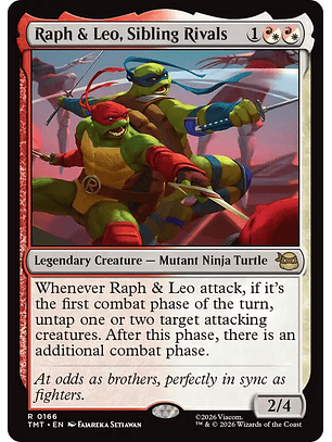 Raph & Leo, Sibling Rivals - TMT - R