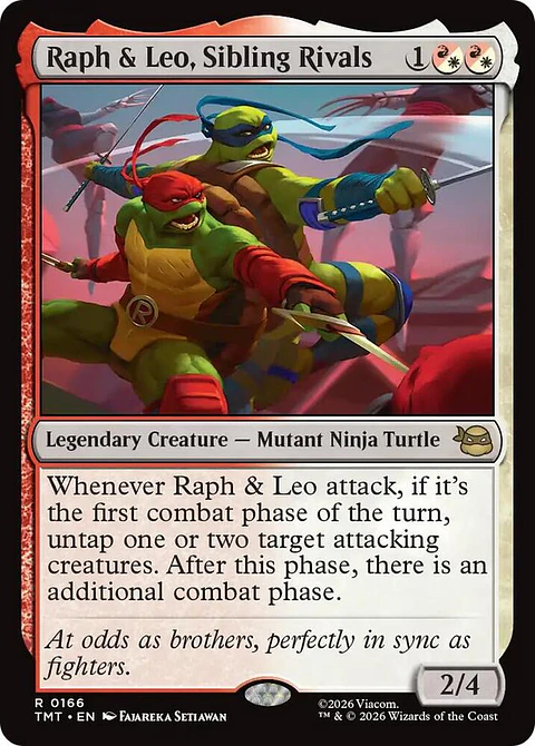Raph & Leo, Sibling Rivals - TMT - R