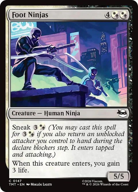 Foot Ninjas - TMT - C