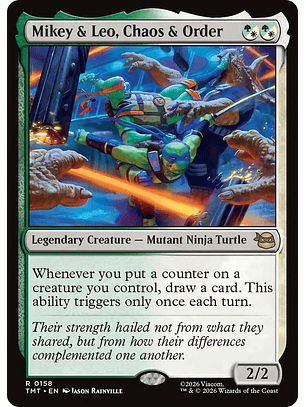 Mikey & Leo, Chaos & Order - TMT - R