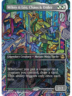 Mikey & Leo, Chaos & Order - TMT - R