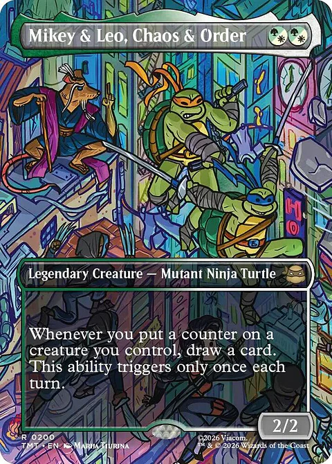 Mikey & Leo, Chaos & Order - TMT - R