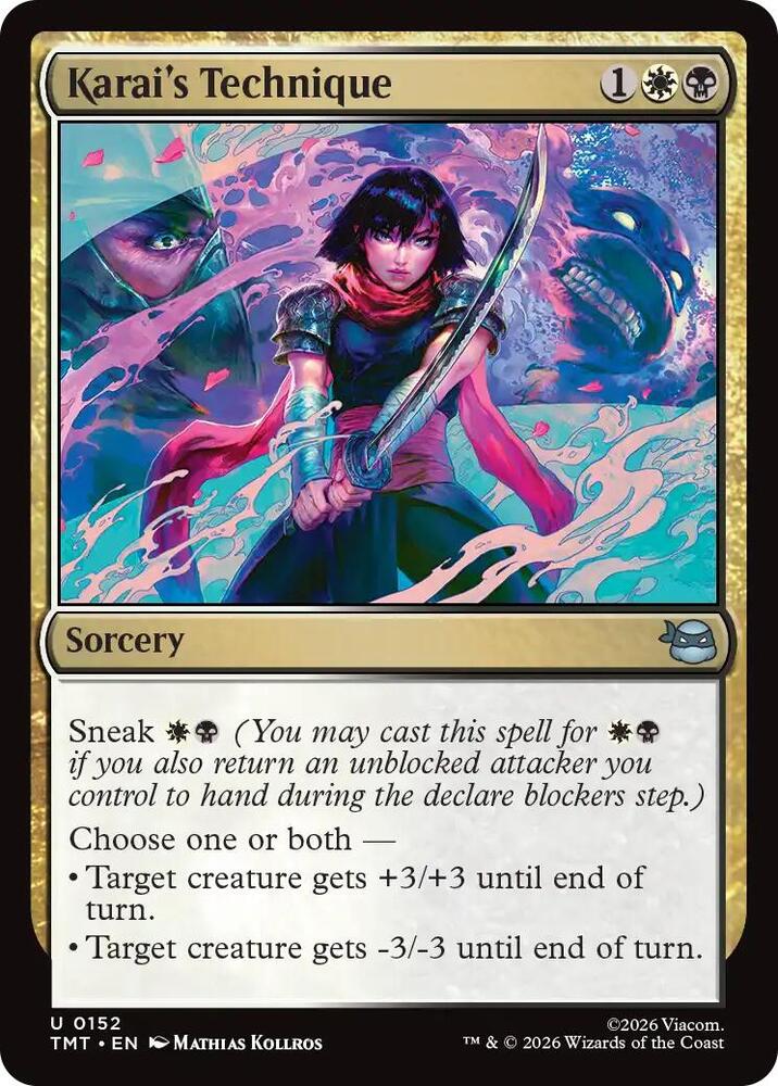 Karai's Technique - TMT - U 1