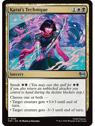 Karai's Technique - TMT - U