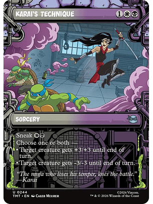 Karai's Technique - TMT - U