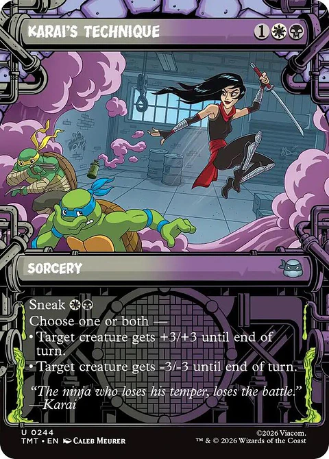 Karai's Technique - TMT - U