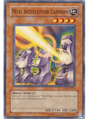 Moai Interceptor Cannons - SD7-EN011 - Common